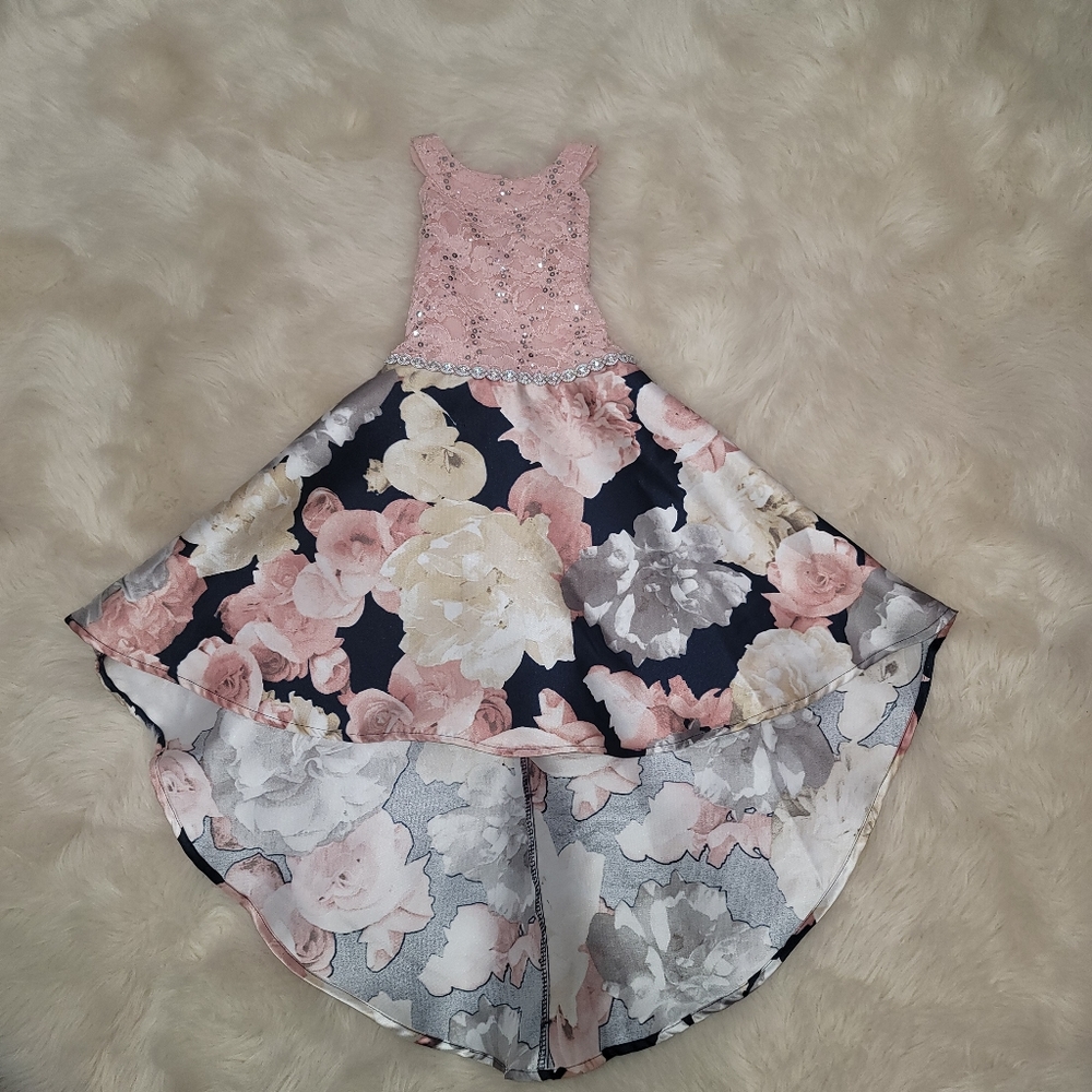 Kids high low dress